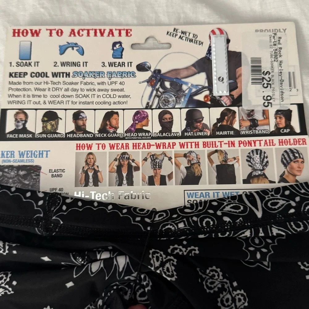 hair glove nwt head